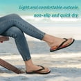 thumbnail image 4 of YAZAOOSummer Flip Flops Creatively Blossoms and Bees Simple Beach Sandals, 4 of 8