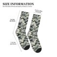 thumbnail image 3 of Mens Crew Socks Womens Army Digital Camouflage Workout Training Athletic Socks, 3 of 7