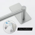 KES Bathroom Towel Bar Self Adhesive 24 inch No Drilling Brushed 304