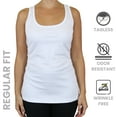 thumbnail image 3 of GBH Moisture Wicking Womens Racerback Tanks (3-Pack) (S-3XL), 3 of 6