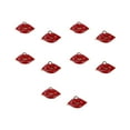 thumbnail image 1 of Thinsony Earrings Pendant with Electroplating Process Handmade Jewelry Accessories DIY Supply Chic Gift for Necklace Bracelet Making red lips 1Set, 1 of 6