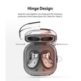 thumbnail image 6 of Ringke Hinge Compatible with Samsung Galaxy Buds 2 Case / Galaxy Buds Pro Case / Galaxy Buds Live Case, Transparent Hard Shell Protective Cover with Keychain Carabiner - Clear, 6 of 11