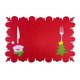 thumbnail image 2 of Gibobby Manteles Individuales Mat Christmas Christmas 2PC Tenedor Decoraciones de mesa Mesa superior y cojín Cocina, y bar (C, One Size), 2 of 2
