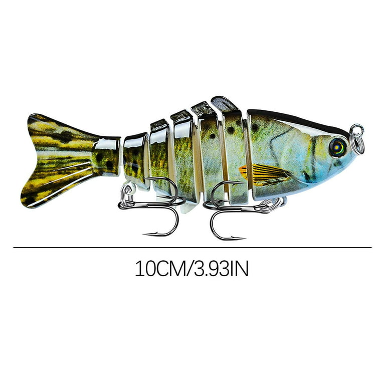 Fishing Lures for Bass Trout Multi Jointed Swimbait Slow Sinking