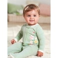 thumbnail image 4 of Gerber Baby Girl Sleep 'n Play Footed Pajamas, 4-Pack, 4 of 20