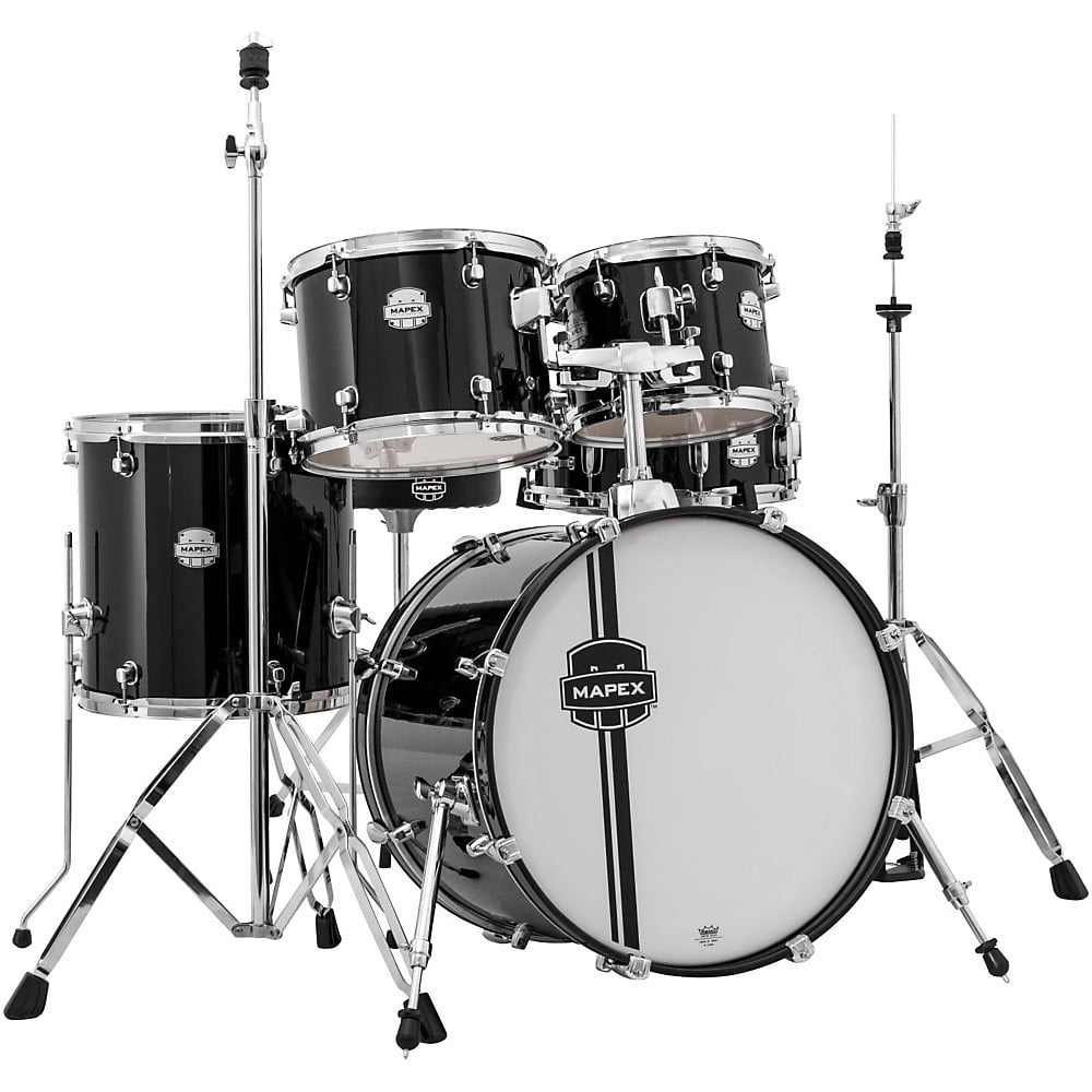 Mapex Voyager Jazz Drum Set Black