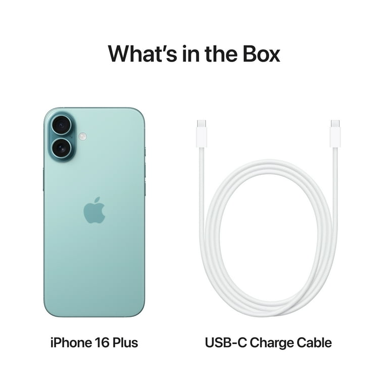 Verizon iPhone 16 Plus 128GB Teal. Apple Intelligence Verizon iPhone 16 Plus 128GB Teal. Apple Intelligence
