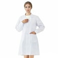 thumbnail image 6 of Garbnen Unisex Lab Coat for Women and Men Long Sleeve White Uniform Doctor Nurse Career Day Coat Unisex Adult Nurse Costume Lab Coat, 6 of 7