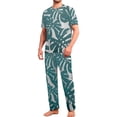 thumbnail image 3 of Conjunto De Pijama Shendy Vendy 2 Piezas Para Hombre Elegante Camisa Pantalon, 3 of 4
