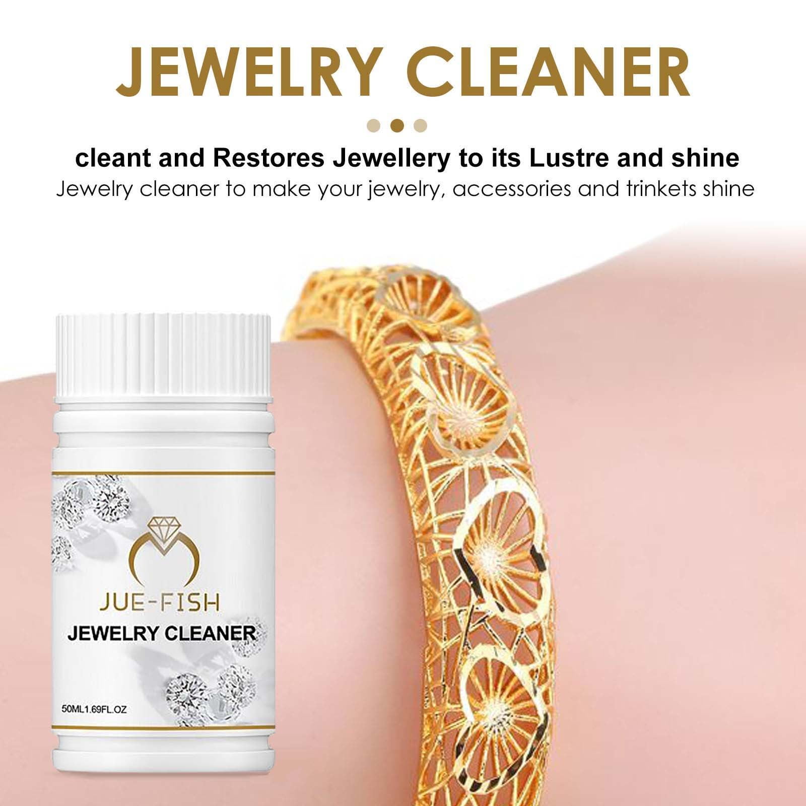 Cadorn 50ml Jewelry Cleaning Agent - Metal Cleaning Solution for Diamond Necklaces, Rust & Ash Removal