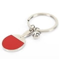 thumbnail image 1 of Table Tennis Racket Keychain,Metal  Pong Ball Bat Keychain Key  Keyring Bag Hanging Pendant Ornament Car Key Pendant For Bags Backpack Car Decoration, 1 of 7