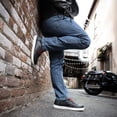 thumbnail image 6 of Milwaukee Leather MBM9102 Men's Black Leather with Red Shoe Lace Reinforced Street Riding Shoes w/ Ankle Support 10.5, 6 of 10