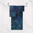 thumbnail image 4 of Dreamtimes Bath Towel Sets for Bathroom Hand Towels Fingertip Towels Night Sky Galaxy Stars 3 Piece Decorative Soft Cotton Absorbent, 4 of 6