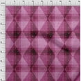 thumbnail image 4 of oneOone Polyester Spandex Fuschia Pink Fabric Check Argyle Dot Sewing Craft Projects Fabric Prints By Yard 56 Inch Wide, 4 of 5