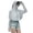 ZA-Gray-summer sun shirts, variant on MKOSPLRT Women's UPF 50+ Sun Protection Cropped Jackets with Mask Zip Up Long Sleeve Cooling Shirt Athletic Workout Running Hoodie