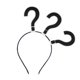 thumbnail image 1 of Lindo signo de interrogación En forma de diadema Cabello Aro Broche para el cabello Broche para el cabello Banda para el cabello Accesorios para el cabello para mujeres y niñas (Negro), 1 of 7