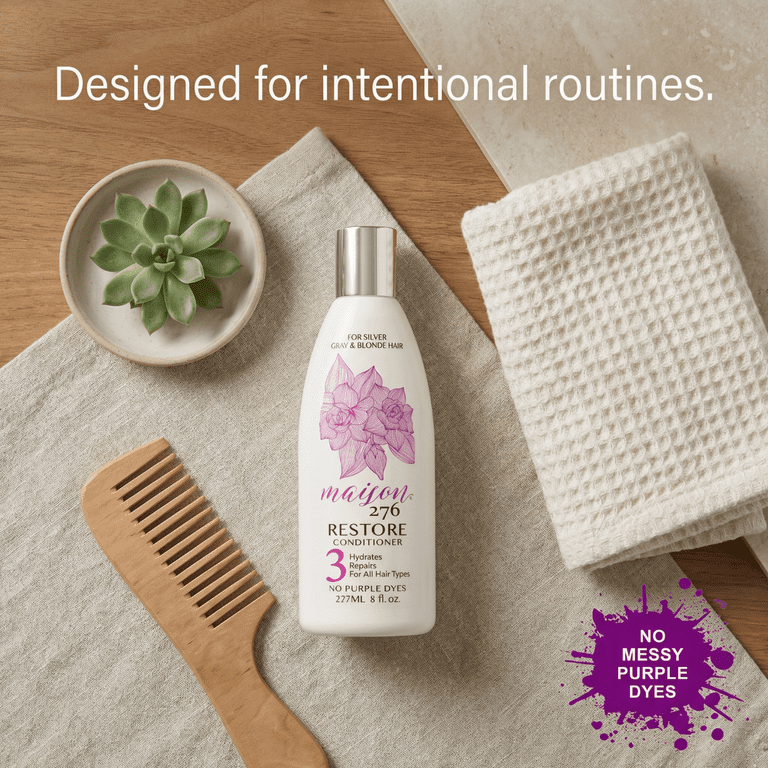 Maison 276 Restore Conditioner for Silver, Gray, Blonde Hair