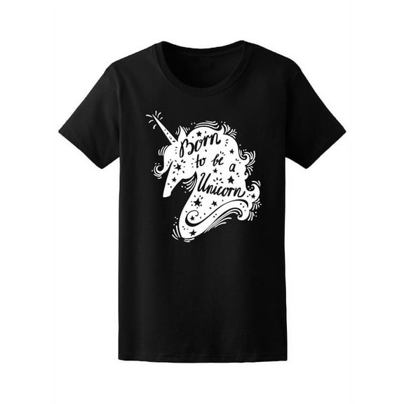 Cute Fairy Magic Unicorn T-Shirt Women -Image by Shutterstock, Female Small