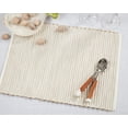 thumbnail image 4 of Saro Lifestyle Ribbed Cotton Placemat (Set of 4), 4 of 4