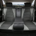 thumbnail image 1 of Ultra Comfort High Grade Leather Seat Covers For Car Truck SUV Van - Rear Set, 1 of 2