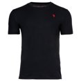 thumbnail image 2 of U.S. POLO ASSN. Camisetas para hombre, pack de 2 - cuello redondo, logo bordado, algodón Negro M (Medium), 2 of 3