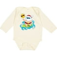thumbnail image 3 of Inktastic Surfing Santa Boys or Girls Long Sleeve Baby Bodysuit, 3 of 5