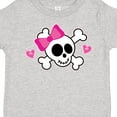thumbnail image 4 of Inktastic Valentine Holiday Girls Skull Girls Toddler T-Shirt, 4 of 5