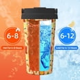 thumbnail image 5 of Uemuo Autumn Gnomes Print Carry Insulated Coffee Mug, Travel Mug with Hidden Handle, Insulated Coffee Flask, Leak-proof Travel Mug Insulated Mug for Office, 5 of 8