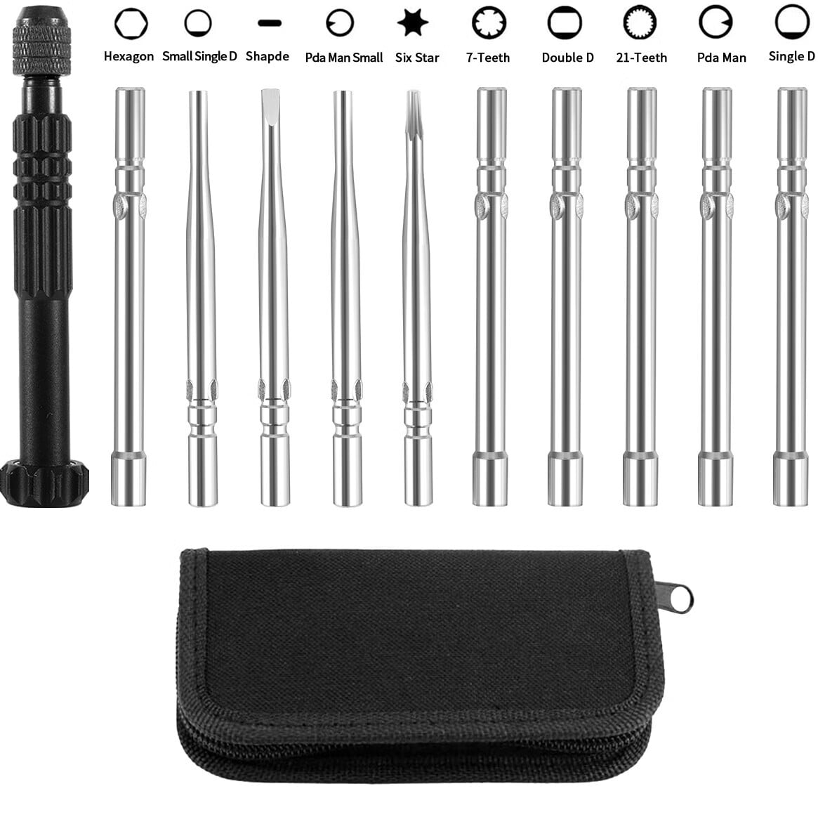ZXMT 11Pcs Carburetor Adjustment Tool Screwdriver Kit for Common 2