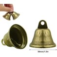 thumbnail image 4 of Campanas de metal vintage Campana de bronce vintage Campanas pequeñas vintage Campanas de viento de cobre Decoraciones Mini campana Cascabeles pequeños 20 piezas para decoraciones de bricolaje, 4 of 5
