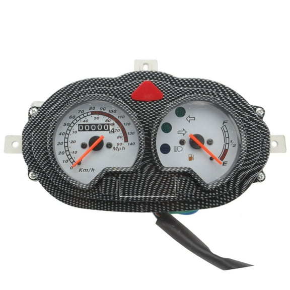 FEAMOS Motorcycle Instrument Cluster Assembly12V High Accuracy Speedometer Bike Gauges Assembly Simple Installs for 150cc Bikes