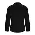 thumbnail image 5 of Dagugfen Womens Denim Shirts Long Sleeve Button down Collared Neck Fashion Shirts for Women Solid Color, 5 of 7