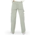 thumbnail image 3 of Celebrity Pink Juniors and Juniors Plus Wide Leg Seamed Cargo, Sizes 2-24, 3 of 4