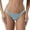 Light Blue, variant on Women's Underwear Comfort Triangle Lace Thong Cotton Netting Panties Cute Moisture Brief