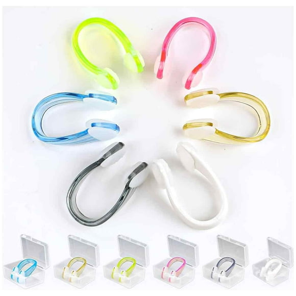 Anti-Slip Swimming Nose Clips, Wide Application Silicone Waterproof Nose Plugs, Reusable Swimming Nose Plug for Optimal Comfort in Aquatic Activities