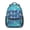 Astronaut and Surfboard, variant on Astronaut and Surfboard Blue Pattern Backpack for School, Cute School Bag with Adjustable Shoulder Straps and Padded Back, 15.3"x11"x6.7"