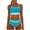 Sky Blue, variant on Bovxnpu Girls' 2 Piece Swimwear Sets Girls Fashionable Solid Two-Piece Bikini for Big Girls Swimwear (Girl's or Girl's Plus)