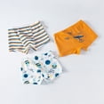 thumbnail image 3 of GYRATEDREAM Boys' Boxer Briefs Shorts Kids Cotton Underwear 3-Pack Soft Waistband 3-11T, 3 of 3