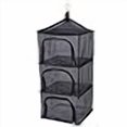 thumbnail image 3 of Drying Net Rack, Outdoor Foldable 4 Layers Hanging Shelves Dry Rack Net Zipper Opening Mesh Netting Food Dehydrator, 3 of 4
