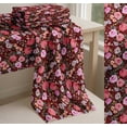 thumbnail image 6 of Soimoi Red Cotton Voile Fabric Leaves & Floral Watercolor Print Fabric by The Yard 56 Inch Wide, 6 of 7