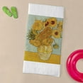 thumbnail image 3 of CafePress - VAN GOGH SUNFLOWERS - Large Beach Towel, Soft 30"x60" Towel with Unique Design, 3 of 3