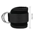 thumbnail image 2 of LQCrafK Straps (Pair) For Cable Machine Kickbacks, , Lower Body Exercises - Adjustable Leg Straps - blue, 2 of 5
