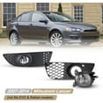 thumbnail image 2 of Fog Lights For 09-15 Mitsubishi Lancer Clear Lens Bumper Lamps w/Wiring Switch, 2 of 9