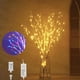 thumbnail image 1 of Guirnalda de luces Hairui de Lighed Branches, 150 litros, 8 funciones, color blanco cálido, 1 of 9