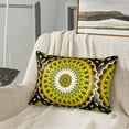 thumbnail image 3 of Easygdp Yellow Mandala Pillowcase 20×30 inches, Throw Pillowcase with Invisible Zipper for Bedroom, Sofa, Office, 3 of 8