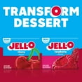 thumbnail image 5 of Jell-O Cherry Artificially Flavored Zero Sugar Low Calorie Gelatin Dessert Mix, 0.3 oz Box, 5 of 13