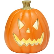 9" Scary Face Jack-O-Lantern