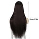 thumbnail image 3 of Pelucas con flequillo para mujer, peluca ondulada suelta, peluca larga y recta para mujer de 27,5 pulgadas, línea de cabello rizado rojo, 3 of 5