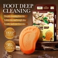 thumbnail image 4 of Kokovifyves Ginger Lavender Foot Soap Bar, Deep Cleansing Dirt Softening Dry Rough Foot Care 100g, 4 of 8