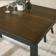 thumbnail image 5 of Furniture of America Popla Wood 5pc Counter Dining Set, Antique Gray, 5 of 6